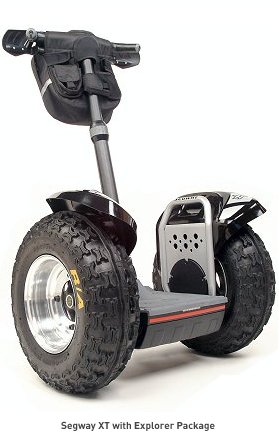 Segway XT with Explorer Package - back view